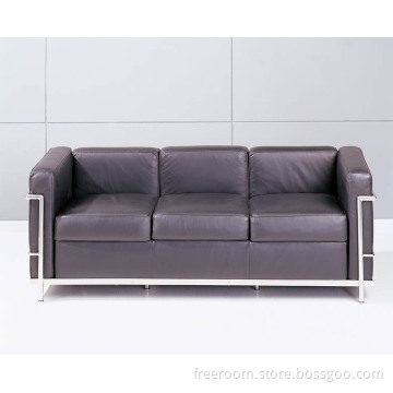 Le Corbusier Sofa metal furniture. stainless steel chair modern furniture